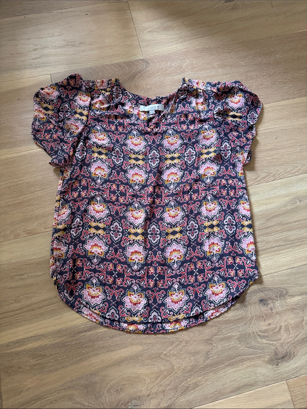 Loft Short Sleeve Blouse